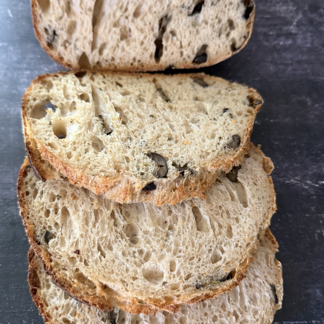Mediterranean Olive, Rosemary & Lemon Zest Sourdough (Seasonal Edit)